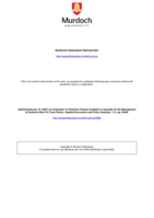 An Evaluation of Fisheries Policies Available to Australia for the Management of Southern Blue Fin Tuna Fishery