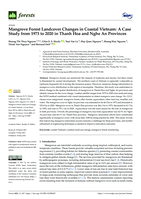 Mangrove forest landcover changes in coastal Vietnam: A case study from 1973 to 2020 in Thanh Hoa and Nghe An provinces