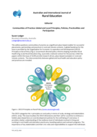 Communities of practice: Global and local principles, policies, practicalities and participation