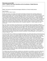 Mobile Technosoma: Some phenomenological reflections on itinerant media devices