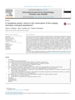 Is Toxoplasma gondii a threat to the conservation of free-ranging Australian marsupial populations?