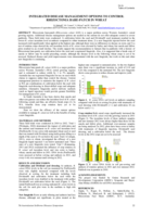 Integrated disease management options to control Rhizoctonia bare-patch in wheat