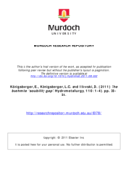 The boehmite ‘solubility gap’