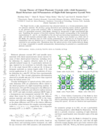 Chiral photonic crystals with four-fold symmetry: Band structure and S-parameters of eight-fold intergrown Gyroid nets