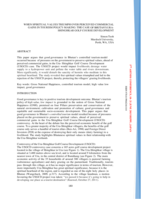 When spiritual values triumph over perceived commercial gains in tourism policy-making: The case of Bhutan’s Ura-Shinghkar golf course development