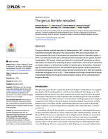 The genus Borrelia reloaded