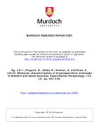 Molecular characterisation of Cryptosporidium outbreaks in Western and South Australia