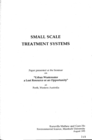 Small scale treatment systems