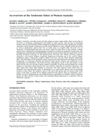 An overview of the 'freshwater fishes' of Western Australia