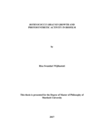 Botryococcus braunii growth and photosynthetic activity in biofilm