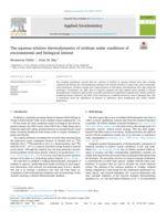 The aqueous solution thermodynamics of niobium under conditions of environmental and biological interest