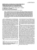 Morphological and molecular characterization of Giardia isolated from the straw-necked ibis (Threskiornis spinicollis) in Western Australia