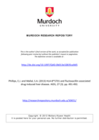HLA-B*5701 and flucloxacillin associated drug-induced liver disease