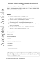 Return to Sender: The need to re-address patient antibiotic allergy labels in Australia and New Zealand