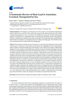 A systematic review of heat load in Australian livestock transported by sea