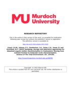 Sampling, storage and laboratory approaches for dissolved organic matter characterisation in freshwaters: Moving from nutrient fraction to molecular-scale characterisation