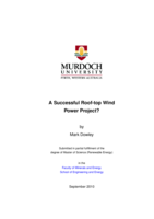 A successful roof-top wind power project?