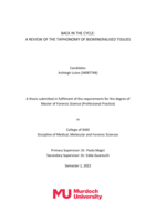 Back in the cycle: A review of the taphonomy of biomineralised tissues