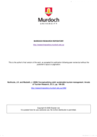 Conceptualizing yield: sustainable tourism management