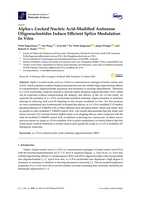 Alpha-l-Locked nucleic acid-modified antisense oligonucleotides induce efficient splice modulation in vitro