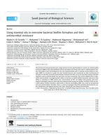 Using essential oils to overcome bacterial biofilm formation and their antimicrobial resistance