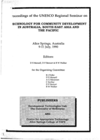 Data base of appropriate technologies for remote aboriginal commnities