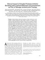 Clinical impact of double protease inhibitor boosting with Lopinavir/Ritonavir and Amprenavir as part of salvage antiretroviral therapy