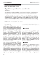 Illogical etymology and the curious case of Ceramium