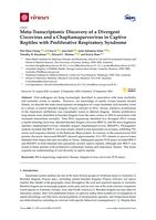 Meta-transcriptomic discovery of a divergent circovirus and a chaphamaparvovirus in captive reptiles with proliferative respiratory syndrome