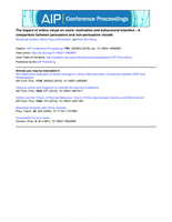 The impact of online visual on users’ motivation and behavioural intention - A comparison between persuasive and non-persuasive visuals