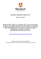 A PV-battery-powered 12V gas membrane with wood desiccants for postharvest hermetic grain storage