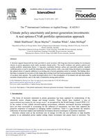 Climate policy uncertainty and power generation investments: A real options-CVaR portfolio optimization approach