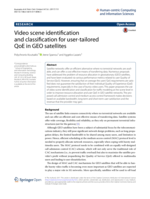 Video scene identification and classification for user-tailored QoE in GEO satellites