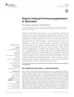 Sepsis-Induced Immunosuppression in Neonates