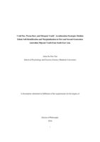 ‘Cold pies, warm beer, and misspent youth’: Acculturation strategies mediate ethnic self-identification and marginalization in first and second-generation Australian migrant youth from South-East Asia.