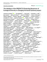 The database of the PREDICTS (Projecting Responses of Ecological Diversity In Changing Terrestrial Systems) project