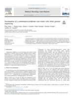 Investigation of a Lomentospora prolificans case cluster with whole genome sequencing
