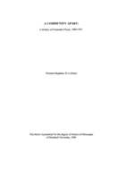 A community apart: a history of Fremantle Prison, 1898-1991