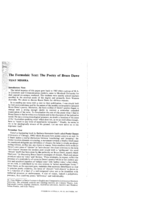 The formulaic text: The poetry of Bruce Dawe