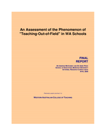An assessment of the phenomenon of "teaching Out-of-field" in WA Schools