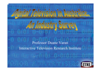 Buying interactive TV