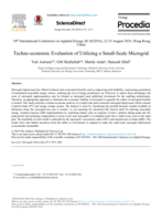 Techno-economic evaluation of utilizing a small-scale microgrid