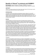 Benefits of VIAscan® to producers and WAMMCO
