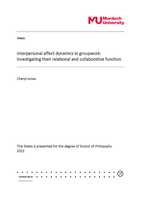 Interpersonal affect dynamics in groupwork: Investigating their relational and collaborative function
