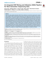 An Integrated SNP Mining and Utilization (ISMU) pipeline for next generation sequencing data