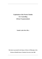 Exploitation of the protein tubulin for controlling African trypanosomiasis