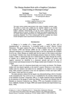The Sherpa-Student Role with a Graphics Calculator:Empowering or Disempowering?