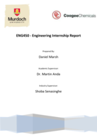 ENG450 Engineering Internship Report: Coogee chemicals