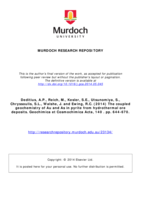 The coupled geochemistry of Au and As in pyrite from hydrothermal ore deposits