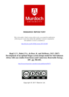 Development of an optimal biogas system design model for Sub-Saharan Africa with case studies from Kenya and Cameroon